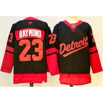 Youth Detroit Red Wings #23 Lucas Raymond Black 2024-25 Stitched Jersey Youth Detroit Red Wings #23 Lucas Raymond Black 2024-25 Stitched Jersey