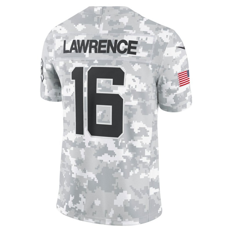 Men's Jacksonville Jaguars Trevor Lawrence Arctic Camo 2024 Salute to Service Limited Jersey Men's Jacksonville Jaguars Trevor Lawrence Arctic Camo 2024 Salute to Service Limited Jersey