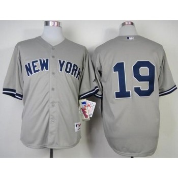Yankees #19 Masahiro Tanaka Grey Stitched MLB Jersey Yankees #19 Masahiro Tanaka Grey Stitched MLB Jersey