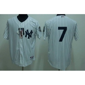 Yankees #7 Mickey Mantle Stitched White MLB Jersey Yankees #7 Mickey Mantle Stitched White MLB Jersey