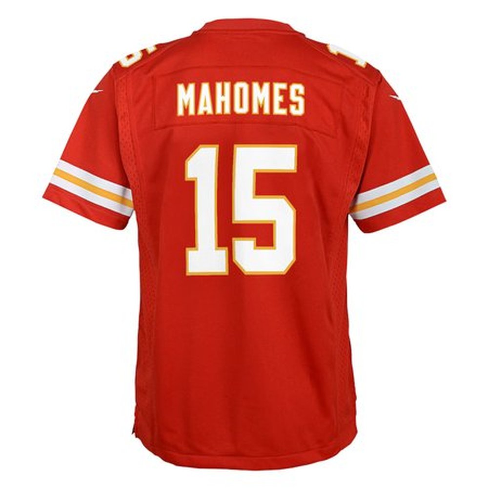 Youth Kansas City Chiefs #15 Patrick Mahomes Red Super Bowl LIX Game Player Jersey Youth Kansas City Chiefs #15 Patrick Mahomes Red Super Bowl LIX Game Player Jersey