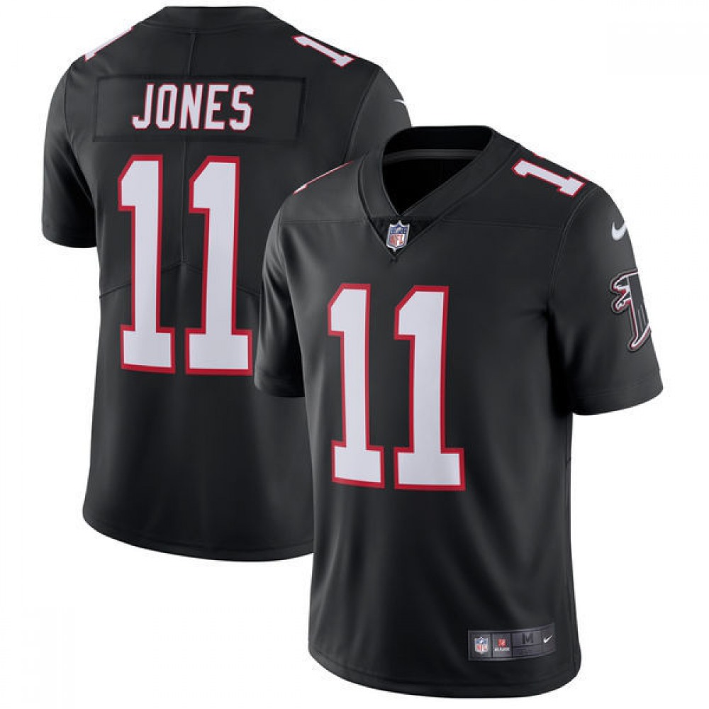 Youth Atlanta Falcons #11 Julio Jones Black Vapor Untouchable Limited Stitched NFL Jersey