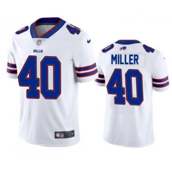 Youth Buffalo Bills #40 Von Miller White Vapor Untouchable Limited Stitched Jersey Youth Buffalo Bills #40 Von Miller White Vapor Untouchable Limited Stitched Jersey