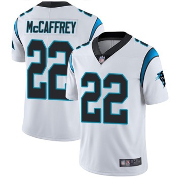 Youth Carolina Panthers #22 Christian McCaffrey White Vapor Untouchable Limited Stitched NFL Jersey Youth Carolina Panthers #22 Christian McCaffrey White Vapor Untouchable Limited Stitched NFL Jersey