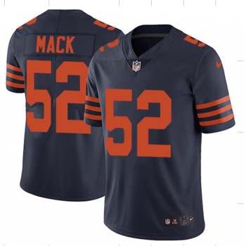 Youth Chicago Bears #52 Khalil Mack Throwback Navy Vapor Untouchable Limited Stitched NFL Jersey Youth Chicago Bears #52 Khalil Mack Throwback Navy Vapor Untouchable Limited Stitched NFL Jersey