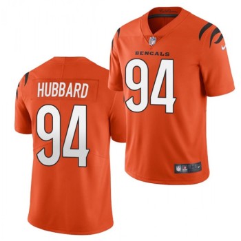 Youth Cincinnati Bengals #94 Sam Hubbard New Orange Vapor Untouchable Limited Stitched Jersey Youth Cincinnati Bengals #94 Sam Hubbard New Orange Vapor Untouchable Limited Stitched Jersey