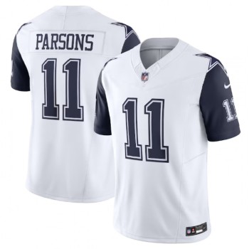 Youth Dallas Cowboys #11 Micah Parsons White 2023 F.U.S.E. Vapor Limited Stitched Football Jersey Youth Dallas Cowboys #11 Micah Parsons White 2023 F.U.S.E. Vapor Limited Stitched Football Jersey