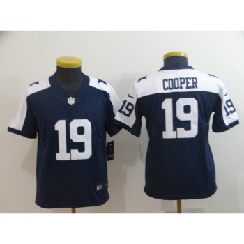 Youth Dallas Cowboys #19 Amari Cooper Navy Blue Vapor Untouchable Limited Stitched NFL Jersey Youth Dallas Cowboys #19 Amari Cooper Navy Blue Vapor Untouchable Limited Stitched NFL Jersey