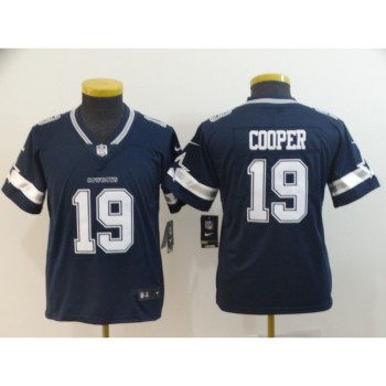 Youth Dallas Cowboys #19 Amari Cooper Navy Vapor Untouchable Limited Stitched NFL Jersey Youth Dallas Cowboys #19 Amari Cooper Navy Vapor Untouchable Limited Stitched NFL Jersey