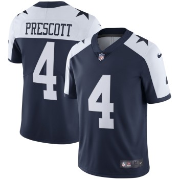 Youth Dallas Cowboys #4 Dak Prescott Navy Blue Thanksgiving Vapor Untouchable Limited Stitched NFL Jersey Youth Dallas Cowboys #4 Dak Prescott Navy Blue Thanksgiving Vapor Untouchable Limited Stitched NFL Jersey