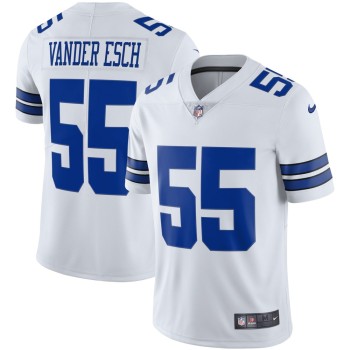 Youth Dallas Cowboys #55 Leighton Vander Esch White Vapor Untouchable Limited Stitched NFL Jersey Youth Dallas Cowboys #55 Leighton Vander Esch White Vapor Untouchable Limited Stitched NFL Jersey
