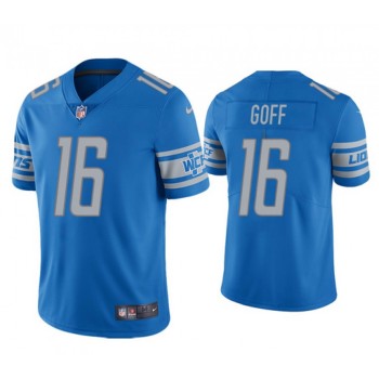 Youth Detroit Lions #16 Jared Goff Blue Vapor Untouchable Limited Stitched Jersey Youth Detroit Lions #16 Jared Goff Blue Vapor Untouchable Limited Stitched Jersey