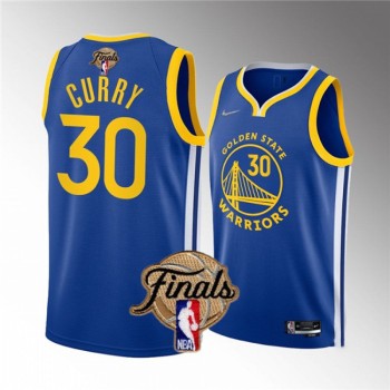 Youth Golden State Warriors #30 Stephen Curry 2022 Blue NBA Finals Stitched Jersey Youth Golden State Warriors #30 Stephen Curry 2022 Blue NBA Finals Stitched Jersey