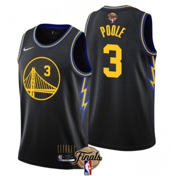 Youth Golden State Warriors #3 Jordan Poole 2022 Black NBA Finals Stitched Jersey Youth Golden State Warriors #3 Jordan Poole 2022 Black NBA Finals Stitched Jersey