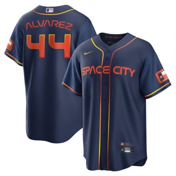 Youth Houston Astros #44 Yordan Alvarez 2022 Navy City Connect Stitched Jersey Youth Houston Astros #44 Yordan Alvarez 2022 Navy City Connect Stitched Jersey