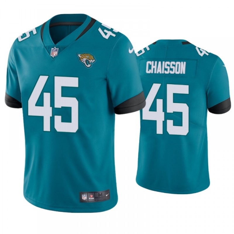Youth Jacksonville Jaguars #45 K'Lavon Chaisson Blue Vapor Untouchable Stitched Jersey Youth Jacksonville Jaguars #45 K'Lavon Chaisson Blue Vapor Untouchable Stitched Jersey