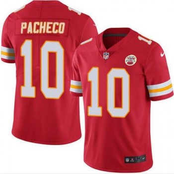 Youth Kansas City Chiefs #10 Isiah Pacheco Red Vapor Untouchable Limited Stitched Jersey Youth Kansas City Chiefs #10 Isiah Pacheco Red Vapor Untouchable Limited Stitched Jersey