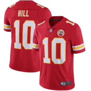 Youth Kansas City Chiefs #10 Tyreek Hill Red Vapor Untouchable Limited Stitched NFL Jersey Youth Kansas City Chiefs #10 Tyreek Hill Red Vapor Untouchable Limited Stitched NFL Jersey