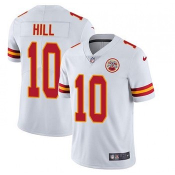 Youth Kansas City Chiefs #10 Tyreek Hill White Vapor Untouchable Limited Stitched NFL Jersey Youth Kansas City Chiefs #10 Tyreek Hill White Vapor Untouchable Limited Stitched NFL Jersey