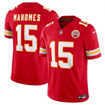 Youth Kansas City Chiefs #15 Patrick Mahomes Red 2023 F.U.S.E. Vapor Untouchable Limited Stitched Jersey Youth Kansas City Chiefs #15 Patrick Mahomes Red 2023 F.U.S.E. Vapor Untouchable Limited Stitched Jersey
