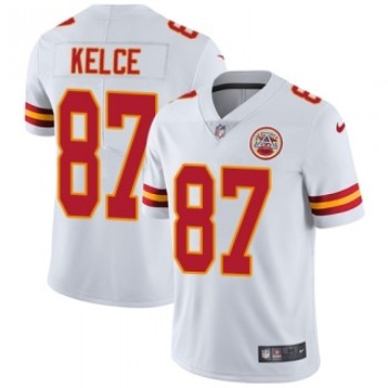 Youth Kansas City Chiefs #87 Travis Kelce White Vapor Untouchable Limited Stitched NFL Jersey Youth Kansas City Chiefs #87 Travis Kelce White Vapor Untouchable Limited Stitched NFL Jersey