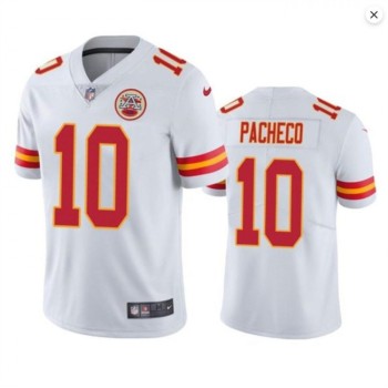 Youth Kansas City Chiefs #10 Isiah Pacheco White Vapor Untouchable Limited Stitched Jersey Youth Kansas City Chiefs #10 Isiah Pacheco White Vapor Untouchable Limited Stitched Jersey