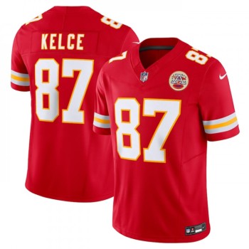 Youth Kansas City Chiefs #87 Travis Kelce Red 2023 F.U.S.E. Vapor Untouchable Limited Stitched Jersey Youth Kansas City Chiefs #87 Travis Kelce Red 2023 F.U.S.E. Vapor Untouchable Limited Stitched Jersey