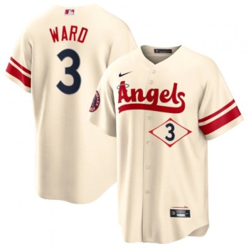 Youth Los Angeles Angels #3 Taylor Ward 2022 Cream City Connect Stitched Jersey Youth Los Angeles Angels #3 Taylor Ward 2022 Cream City Connect Stitched Jersey