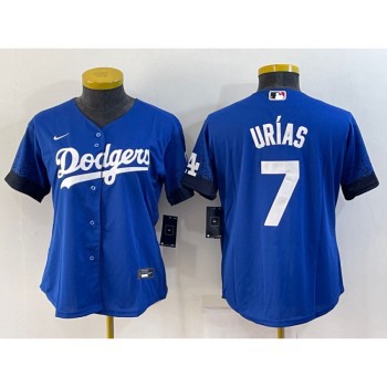 Youth Los Angeles Dodgers #7 Julio Urias Royal Cool Base Stitched Baseball Jersey Youth Los Angeles Dodgers #7 Julio Urias Royal Cool Base Stitched Baseball Jersey
