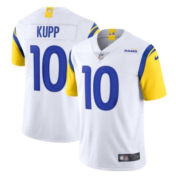 Youth Los Angeles Rams #10 Cooper Kupp 2020 White Vapor Limited Stitched Jersey Youth Los Angeles Rams #10 Cooper Kupp 2020 White Vapor Limited Stitched Jersey