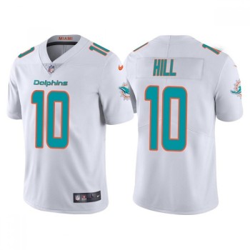 Youth Miami Dolphins #10 Tyreek Hill White Vapor Untouchable Limited Stitched Jersey Youth Miami Dolphins #10 Tyreek Hill White Vapor Untouchable Limited Stitched Jersey