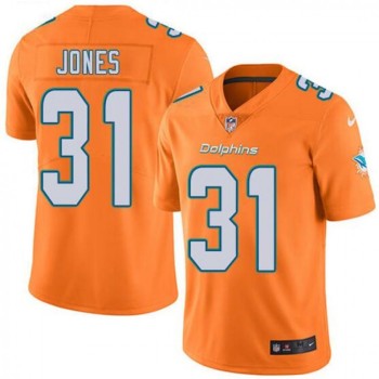 Youth Miami Dolphins #31 Byron Jones Orange Vapor Untouchable Limited Stitched NFL Jersey Youth Miami Dolphins #31 Byron Jones Orange Vapor Untouchable Limited Stitched NFL Jersey