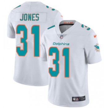 Youth Miami Dolphins #31 Byron Jones White Vapor Untouchable Limited Stitched NFL Jersey Youth Miami Dolphins #31 Byron Jones White Vapor Untouchable Limited Stitched NFL Jersey