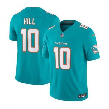 Youth Miami Dolphins #10 Tyreek Hill Aqua 2023 F.U.S.E Vapor Limited Stitched Jersey Youth Miami Dolphins #10 Tyreek Hill Aqua 2023 F.U.S.E Vapor Limited Stitched Jersey