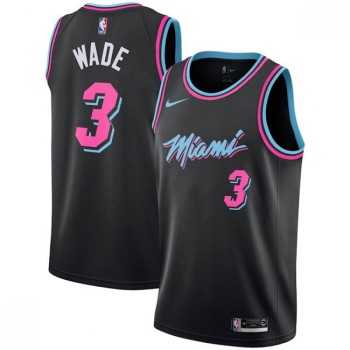 Youth Miami Heat #3 Dwyane Wade Black Swingman Stitched Jersey Youth Miami Heat #3 Dwyane Wade Black Swingman Stitched Jersey