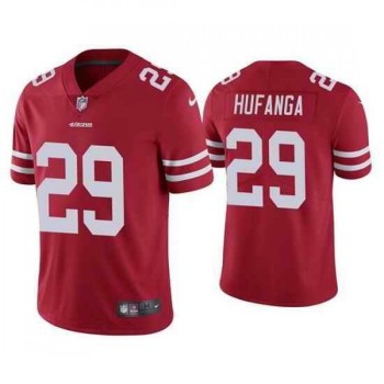 Youth NFL San Francisco 49ers #29 Talanoa Hufanga Red Vapor Untouchable Limited Stitched Jersey Youth NFL San Francisco 49ers #29 Talanoa Hufanga Red Vapor Untouchable Limited Stitched Jersey