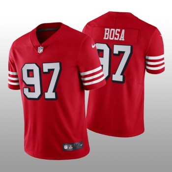 Youth NFL San Francisco 49ers #97 Nick Bosa New Red Vapor Untouchable Limited Stitched Jersey Youth NFL San Francisco 49ers #97 Nick Bosa New Red Vapor Untouchable Limited Stitched Jersey