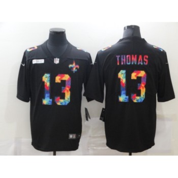 Youth New Orleans Saints #13 Michael Thomas Black Crucial Catch Limited Stitched NFL Jersey Youth New Orleans Saints #13 Michael Thomas Black Crucial Catch Limited Stitched NFL Jersey