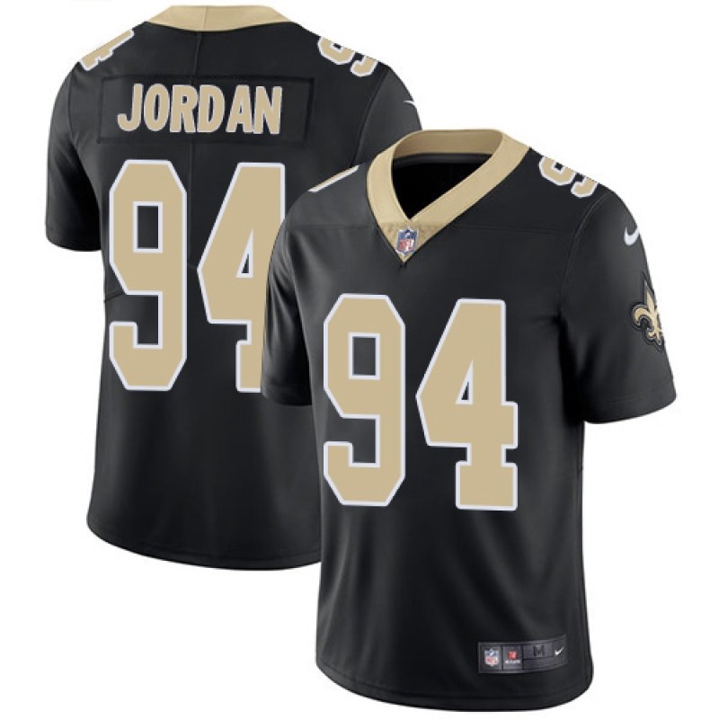 Youth New Orleans Saints #94 Cameron Jordan Black Vapor Untouchable Limited Stitched Jersey Youth New Orleans Saints #94 Cameron Jordan Black Vapor Untouchable Limited Stitched Jersey