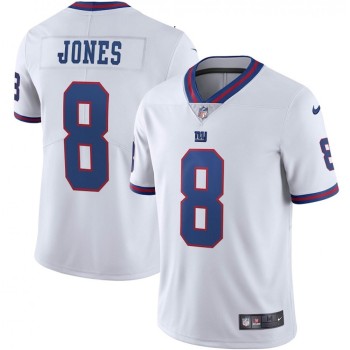 Youth New York Giants #8 Daniel Jones White Color Rush Limited Stitched NFL Jersey Youth New York Giants #8 Daniel Jones White Color Rush Limited Stitched NFL Jersey