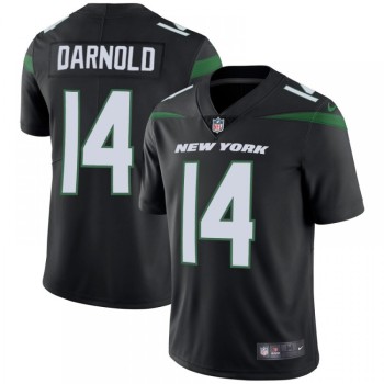 Youth New York Jets #14 Sam Darnold Black Vapor Untouchable Limited Stitched NFL Jersey Youth New York Jets #14 Sam Darnold Black Vapor Untouchable Limited Stitched NFL Jersey