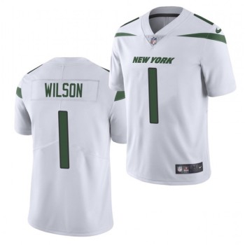 Youth New York Jets #1 Zach Wilson 2021 NFL Draft White Vapor Untouchable Limited Stitched Jersey Youth New York Jets #1 Zach Wilson 2021 NFL Draft White Vapor Untouchable Limited Stitched Jersey