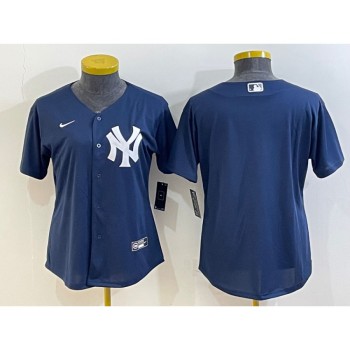 Youth New York Yankees Blank Navy Stitched Jersey Youth New York Yankees Blank Navy Stitched Jersey