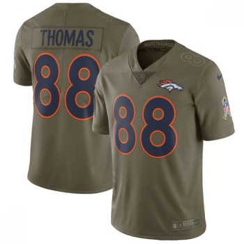 Youth Denver Broncos #88 Demaryius Thomas Olive Salute To Service Limited Stitched NFL Jersey Youth Denver Broncos #88 Demaryius Thomas Olive Salute To Service Limited Stitched NFL Jersey