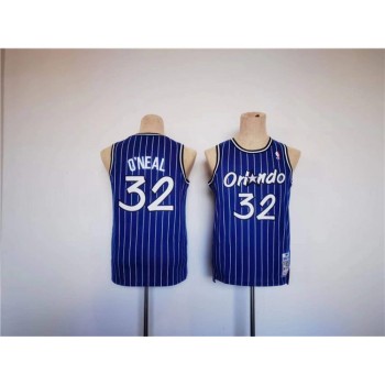 Youth Orlando Magic#32 Shaquille O'Neal Blue Throwback Stitched Jersey Youth Orlando Magic#32 Shaquille O'Neal Blue Throwback Stitched Jersey