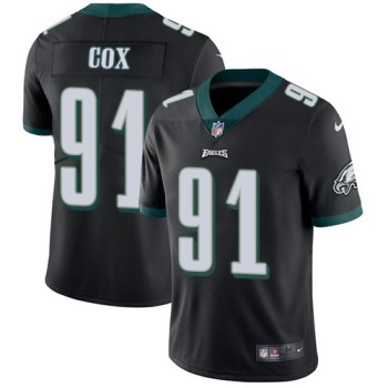Youth Philadelphia Eagles #91 Fletcher Cox Black Vapor Untouchable Limited Stitched Football Jersey Youth Philadelphia Eagles #91 Fletcher Cox Black Vapor Untouchable Limited Stitched Football Jersey