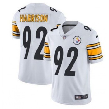 Youth Pittsburgh Steelers #92 James Harrison White Vapor Untouchable Limited Stitched Jersey Youth Pittsburgh Steelers #92 James Harrison White Vapor Untouchable Limited Stitched Jersey