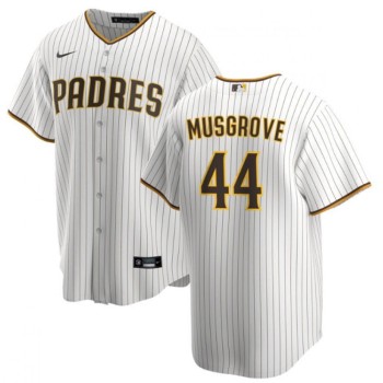 Youth San Diego Padres #44 Joe Musgrove White Stitched Baseball Jersey Youth San Diego Padres #44 Joe Musgrove White Stitched Baseball Jersey