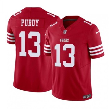 Youth San Francisco 49ers #13 Brock Purdy Red 2023 F.U.S.E. Vapor Untouchable Limited Stitched Football Jersey Youth San Francisco 49ers #13 Brock Purdy Red 2023 F.U.S.E. Vapor Untouchable Limited Stitched Football Jersey