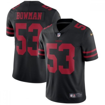 Youth San Francisco 49ers #53 NaVorro Bowman Black Vapor Untouchable Limited Stitched NFL Jersey Youth San Francisco 49ers #53 NaVorro Bowman Black Vapor Untouchable Limited Stitched NFL Jersey